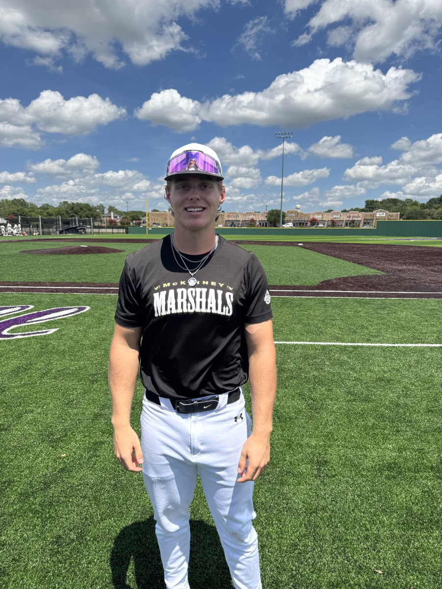 F: <a href="/McK_Marshals/">McKinney Marshals</a> 17U Black 11, Dallas Patriots 17U DFW 1 
PoG: @Tennysonc3 1-2, HR, 4 RBI, 2 R