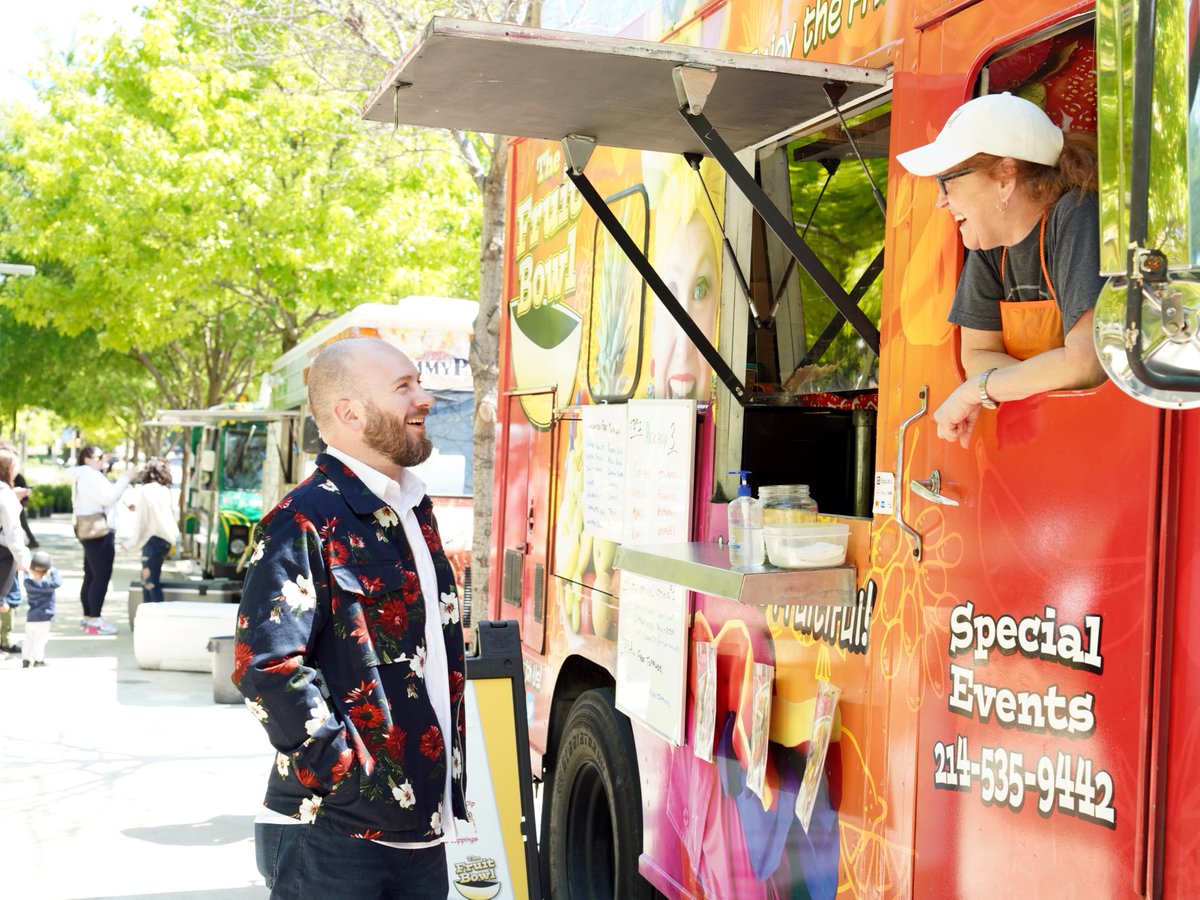 Visit Dallas | Things to do in Dallas (@visit_dallas) on Twitter photo Rolling through National Food Truck Day with a stroll around <a href="/KlydeWarrenPark/">Klyde Warren Park</a> for a lineup of food trucks that always delivers!🚚😎 From lunch breaks to weekend bites, the trucks here always bring the heat.
#NationalFoodTruckDay #VisitDallas #DallasLunch Rolling through National Food Truck Day with a stroll around <a href="/KlydeWarrenPark/">Klyde Warren Park</a> for a lineup of food trucks that always delivers!🚚😎 From lunch breaks to weekend bites, the trucks here always bring the heat.
#NationalFoodTruckDay #VisitDallas #DallasLunch