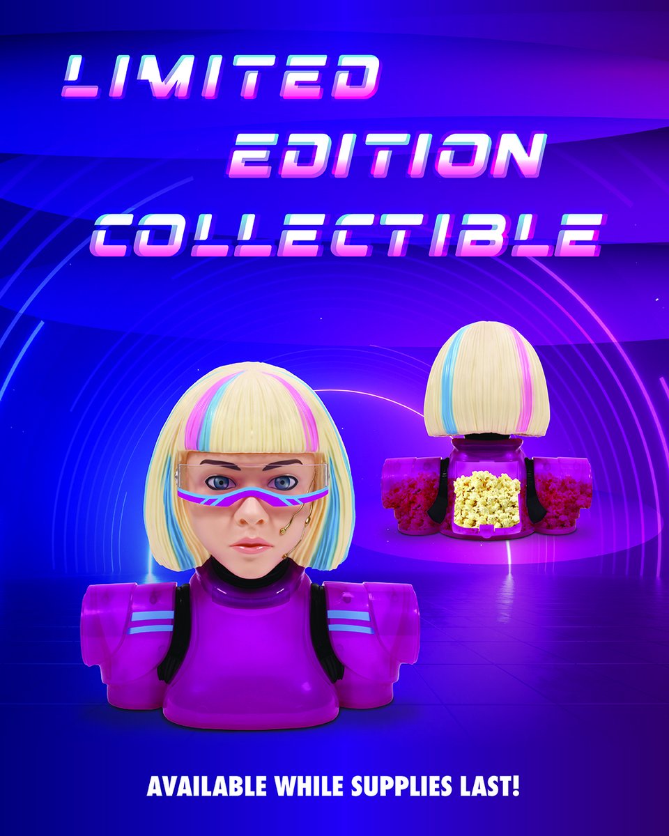 Slay all day with this M3GAN 2.0 popcorn bucket - available while supplies last!

readingcinemas.com