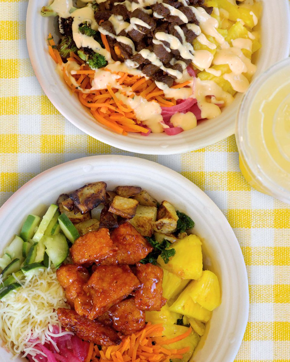 hot take: pineapple belongs on every BIBIBOP bowl. 🍍 #NationalPineappleDay