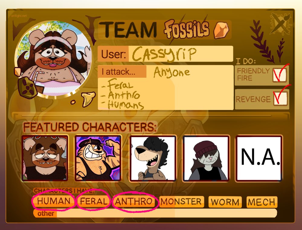 Cassyrippy's tweet image. artfight.net/~Cassyrip

#artfight2025 #Artfight