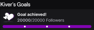 LETS GOOOOOO! THANK YOU FOR THE 20K FOLLOWERS ON TWITCH! 🔥