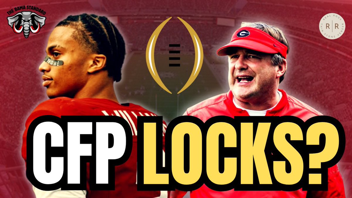 Are Alabama and Georgia locks for the College Football Playoffs in 2025?🤔

Smoke Dixon drops some knowledge in this short video!🔥

📺: youtu.be/tuvHRY64kw0?si…

#CollegeFootball #RollTide #GoDawgs