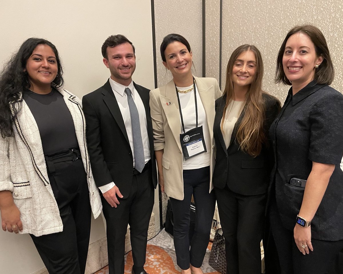 The Charles C. Papy, Jr. Moot Court Board celebrates this weekend as champions. 🙌 Rising 3Ls Marianne Adams and David Malka won the final round of the Robert Orseck Memorial Moot Court Competition, which took place in front of the entire Florida Supreme Court!  #MiamiLaw