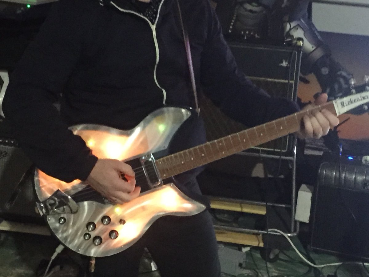 Collin’s Rickenbacker Lightshow in action at a SoCalif Rickenbacker Jam session a few years ago.Model 331. These were made 1970-73 if memory serves. The body was thicker than the standard Ric 330 to accommodate the lightbulbs/wiring &amp; required a separate DC converter