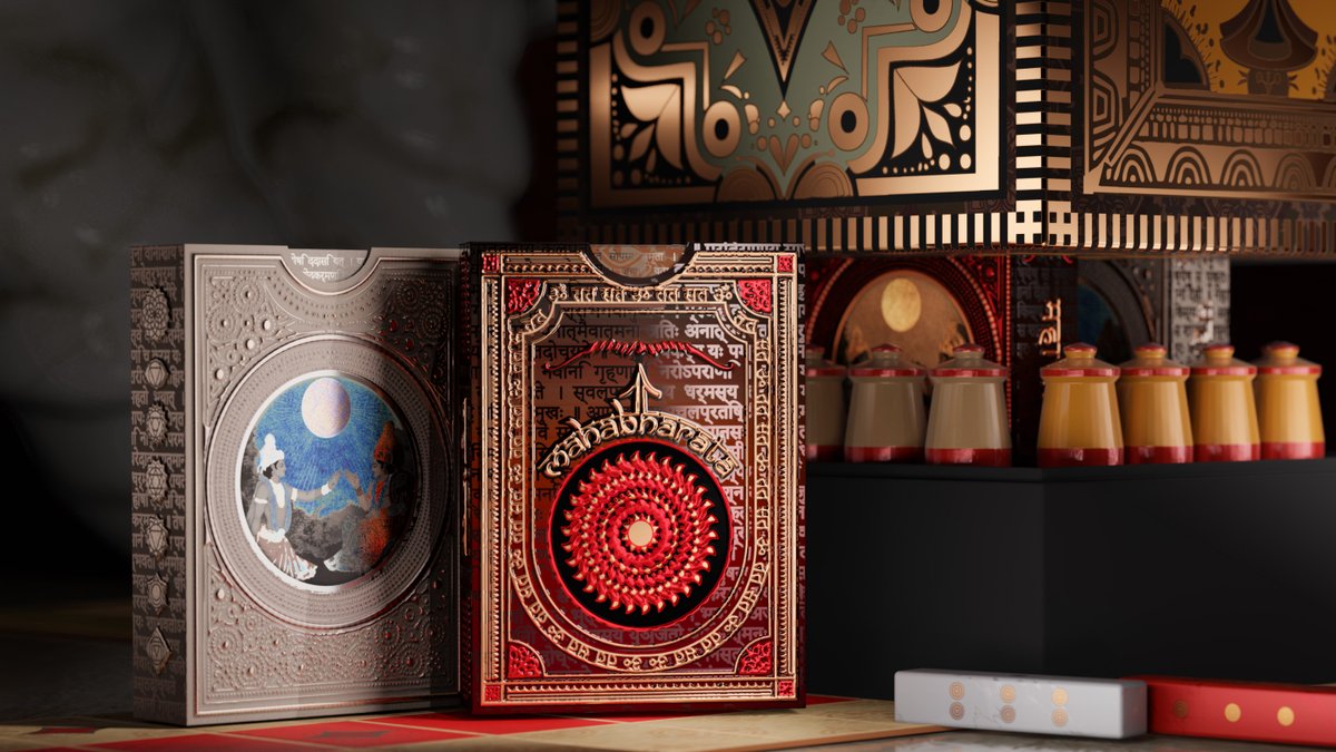 maxplayingcards's tweet image. Naipes Mahabharata. La batalla del alma entre la luz y la sombra

maxplayingcards.com/es/2025/06/27/…

#arte #baraja #Coleccionismo #hindú #Kickstarter #Kingstar #Mahabharata #mitología #Naipes #póquer