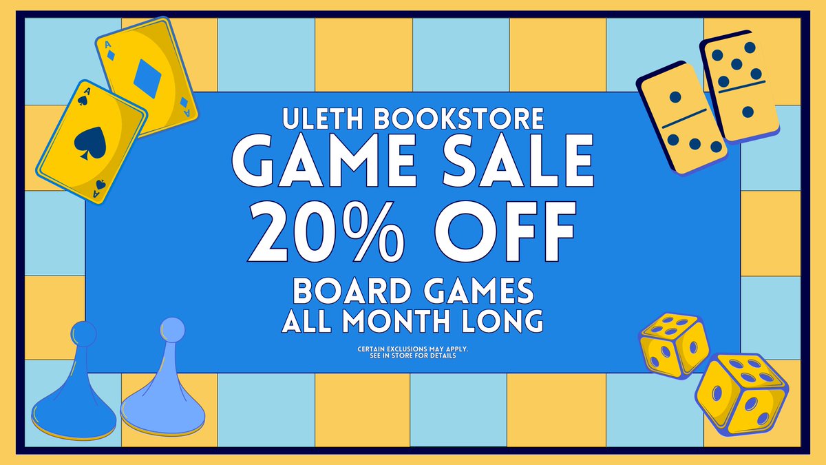 🎉 Happy Canada Day! 🇨🇦 We're celebrating summer with 20% off all board games, all July long! 🎲 Whether it’s game night with friends or a rainy day indoors with family, it’s the perfect time to level up the fun!🕹️

In-store only. Some exclusions apply—see in store for details.