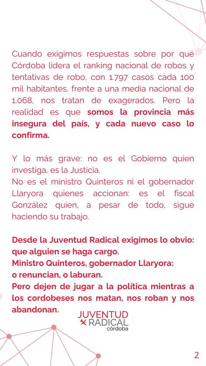 Juventud Radical Córdoba tweet media