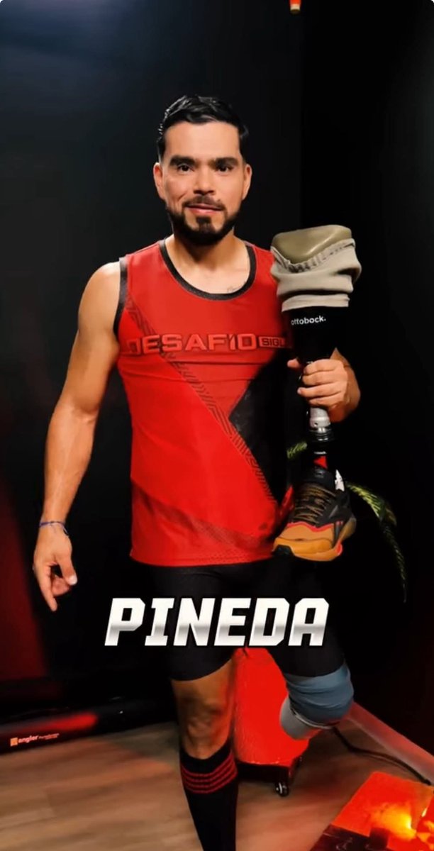 Este man va dar sorpresa en el desafío