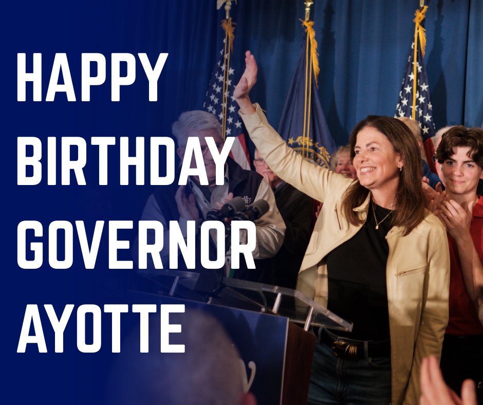 Happy birthday to the best Governor in the country, <a href="/KellyAyotte/">Governor Kelly Ayotte</a>!