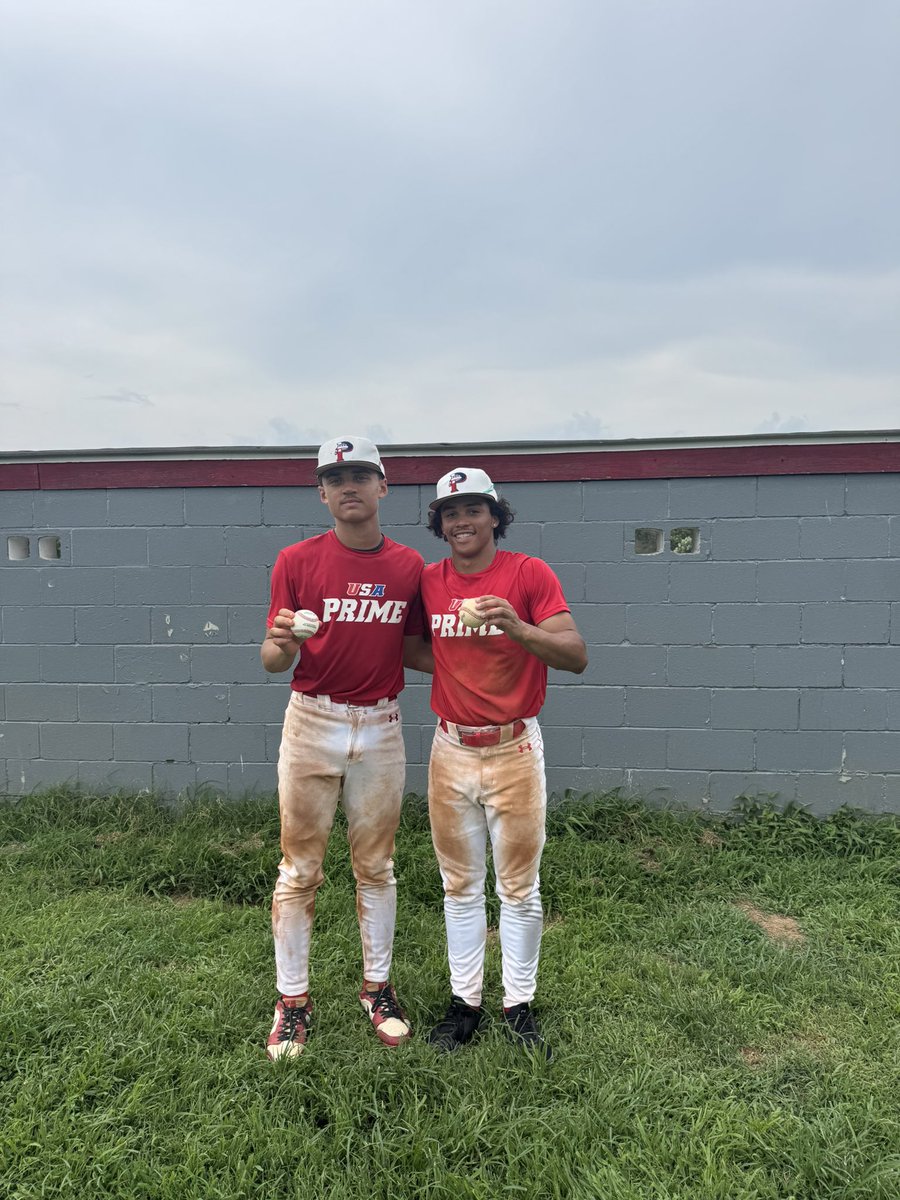 Peyton Layne with a Moonshot in left center and Dashawn Tharpe with 2 outs in the bottom of the 6 delivers a walk off home run. Prime moves to 3-1 on the week.