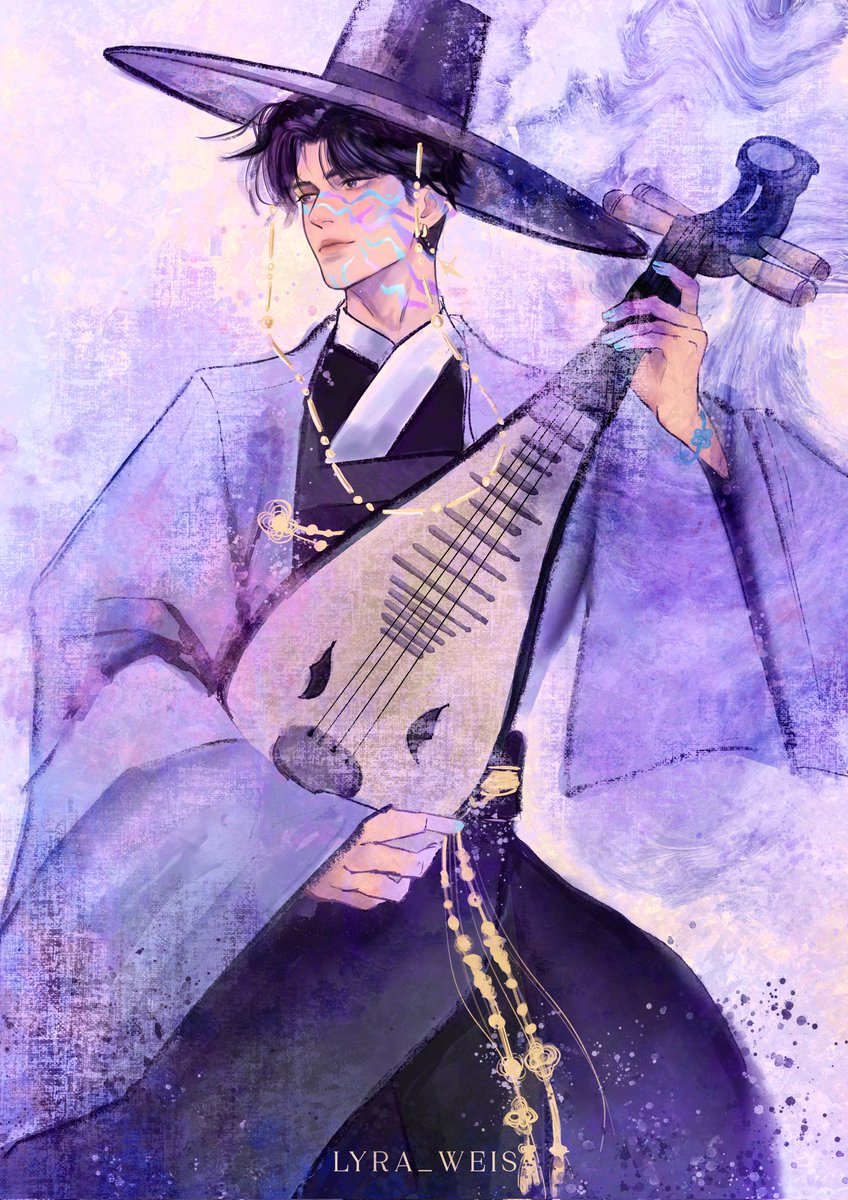 #KPOPDEMONHUNTERS #Jinu #SajaBoys 
White Version
(totally forgot to post it....)