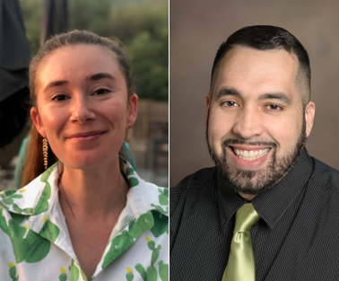UArizonaCMM's tweet image. Haley O'Brien, PhD, Associate Professor, & Jared Alvarado, Funeral Director/Embalmer, were honored by the UA Health Sciences. Dr. O'Brien received the Excellence in Access, Community & Belonging Award. Jared received the Recognizing Excellence in Professionalism Award. Congrats!