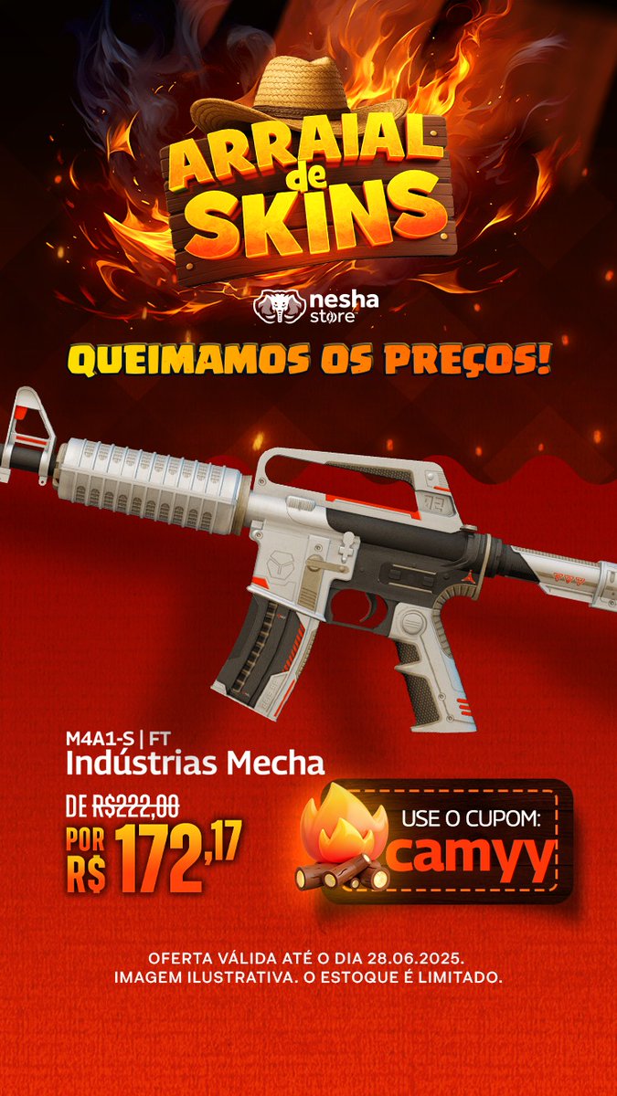 cAmyy (@camyyfps) on Twitter photo ALOU GALERINHA!!!
A <a href="/Neshastore/">NeshaStore</a> baixou o preço das Mechas
Usando o cupom CAMYY vc garante esse descontaço
Corre aqui e compra logo, antes que levem todas
neshastore.com/?q=mecha&r=16&… ALOU GALERINHA!!!
A <a href="/Neshastore/">NeshaStore</a> baixou o preço das Mechas
Usando o cupom CAMYY vc garante esse descontaço
Corre aqui e compra logo, antes que levem todas
neshastore.com/?q=mecha&r=16&…