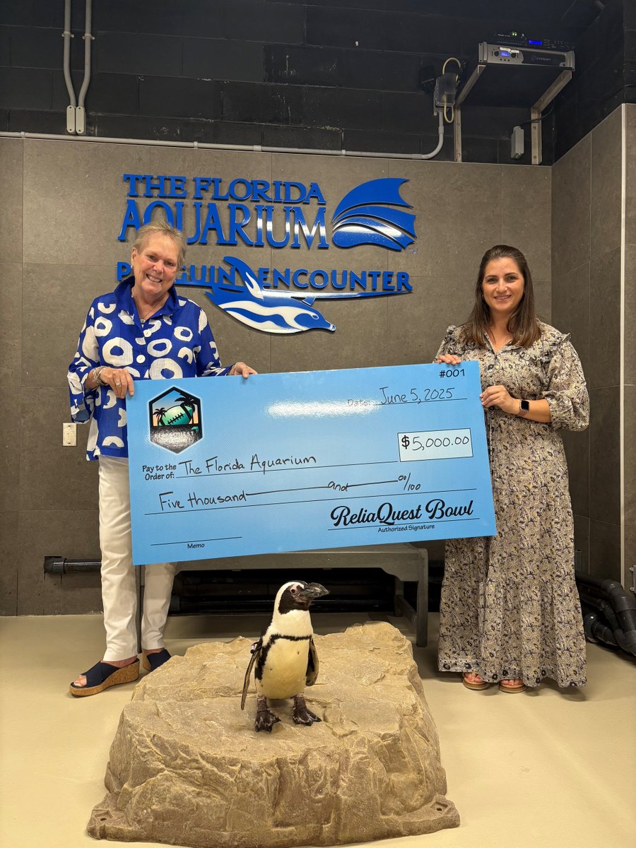 🌊 Your support makes waves!

We’re proud to partner with The Florida Aquarium in their mission to protect our blue planet through research, education, outreach, and the care of thousands of animals.

Let’s keep making a difference together. 

#ProtectOurPlanet #FloridaAquarium