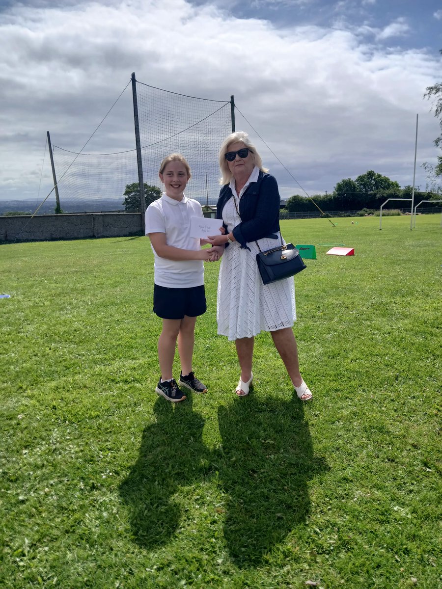 Congratulations to one of our 3rd class students on winning a recent competition hosted by Kandle. The pupils learned about St. Columbanas "the boy from Myshall" in celebrating the first international Columbanus Day to be held in Ireland! <a href="/KANDLEi/">K&L Diocese Ireland</a>