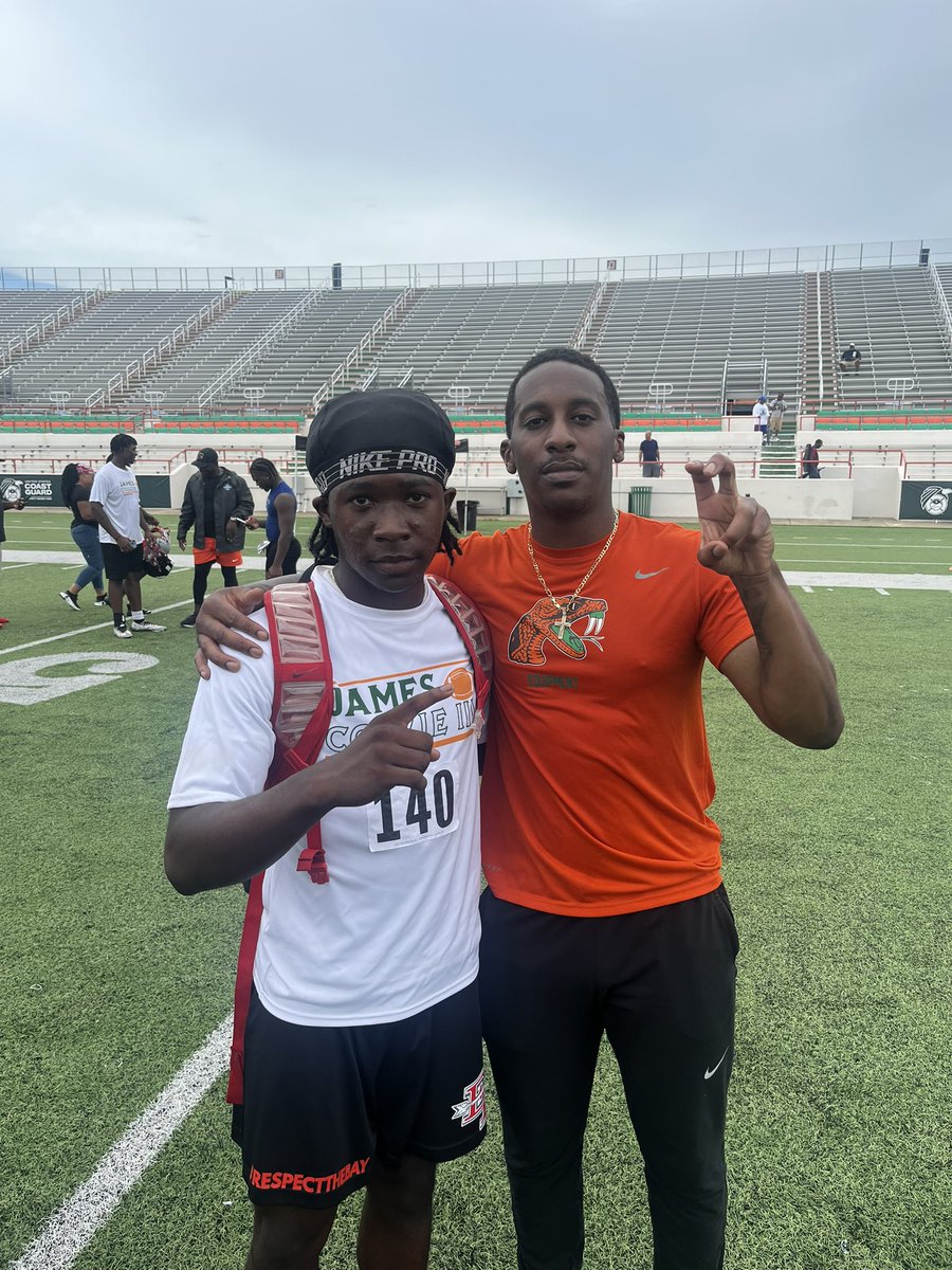 John-Michael ''Jmike'' Tunstall (@jm1ke20) on Twitter photo Had a great day at <a href="/FAMU_FB/">Florida A&M Football 🏈</a> <a href="/CoachColzie/">James Colzie III</a> prospect camp, finished 1on1s with 3 pbu’s, was truly blessed to be able to compete.<a href="/FAMUFBRecruit/">FAMU FB Recruiting</a> <a href="/EBIndiansFB/">East Bay Football</a> <a href="/CoachD_Simmons/">DeAndra’ Simmons</a> <a href="/CoachAndrePope/">Coach Pope</a> <a href="/AjHicksFAMU/">FAMU</a> @roshaun01 <a href="/PrepRedzoneFL/">Prep Redzone Florida</a> <a href="/tampafootballFL/">Tampa Bay Football</a> <a href="/247Sports/">247Sports</a> <a href="/247recruiting/">247Sports Recruiting</a> <a href="/CoachMo1804/">Kevin Maurice 🇭🇹</a> Had a great day at <a href="/FAMU_FB/">Florida A&M Football 🏈</a> <a href="/CoachColzie/">James Colzie III</a> prospect camp, finished 1on1s with 3 pbu’s, was truly blessed to be able to compete.<a href="/FAMUFBRecruit/">FAMU FB Recruiting</a> <a href="/EBIndiansFB/">East Bay Football</a> <a href="/CoachD_Simmons/">DeAndra’ Simmons</a> <a href="/CoachAndrePope/">Coach Pope</a> <a href="/AjHicksFAMU/">FAMU</a> @roshaun01 <a href="/PrepRedzoneFL/">Prep Redzone Florida</a> <a href="/tampafootballFL/">Tampa Bay Football</a> <a href="/247Sports/">247Sports</a> <a href="/247recruiting/">247Sports Recruiting</a> <a href="/CoachMo1804/">Kevin Maurice 🇭🇹</a>