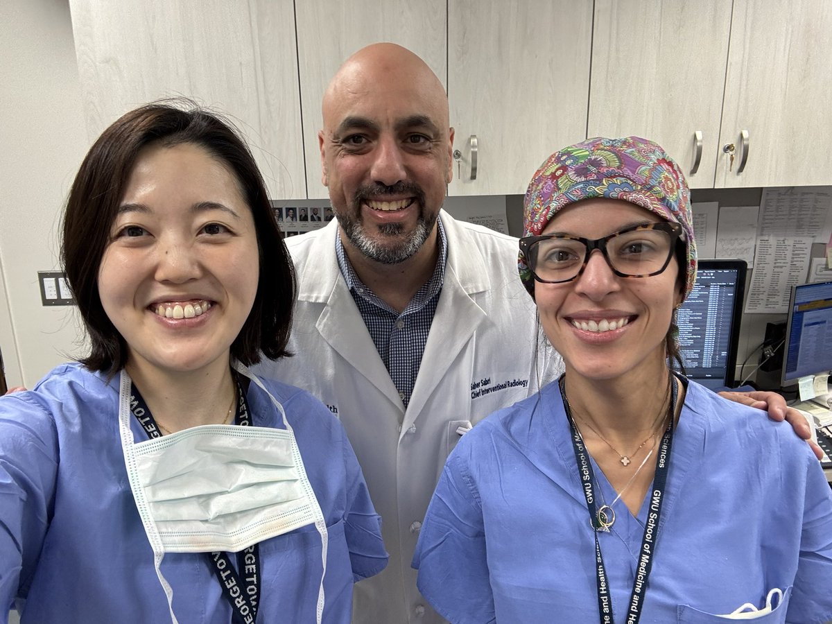 Saher Sabri (@saherssabri) on Twitter photo Last day is always special. Wishing our brilliant chiefs the best as they spread their wings. <a href="/MaryamBoumezrag/">Maryam Boumezrag, MD</a> <a href="/LaurenS_Park/">Lauren S. Park</a> <a href="/Georgetown_IR/">Medstar Georgetown IR</a> Last day is always special. Wishing our brilliant chiefs the best as they spread their wings. <a href="/MaryamBoumezrag/">Maryam Boumezrag, MD</a> <a href="/LaurenS_Park/">Lauren S. Park</a> <a href="/Georgetown_IR/">Medstar Georgetown IR</a>