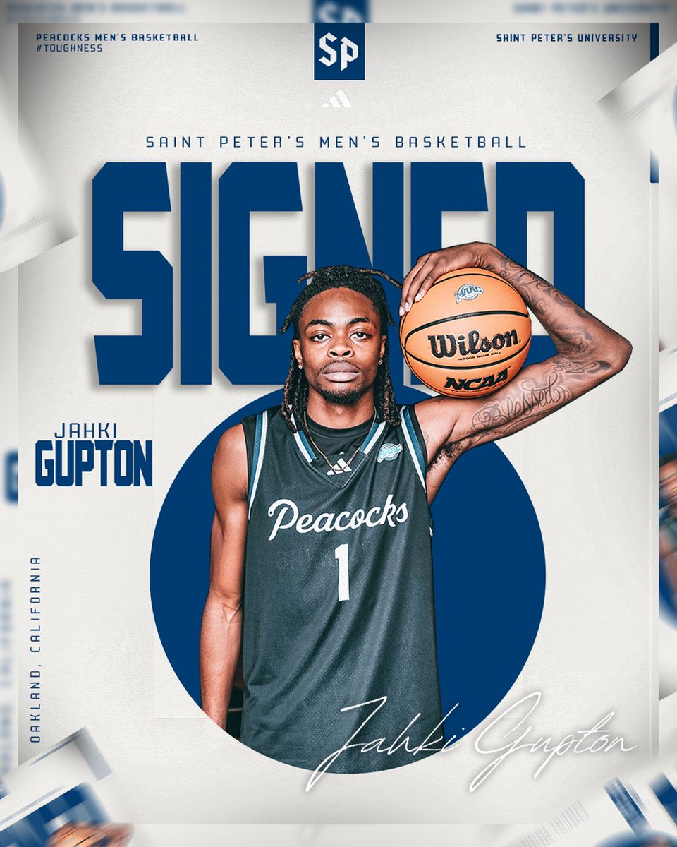 PeacocksMBB's tweet image. Bringing that Oakland energy to the east coast ๐
Welcome to the flock, Jahki!
#StrutUp ๐ฆ | #ToughAintEnough