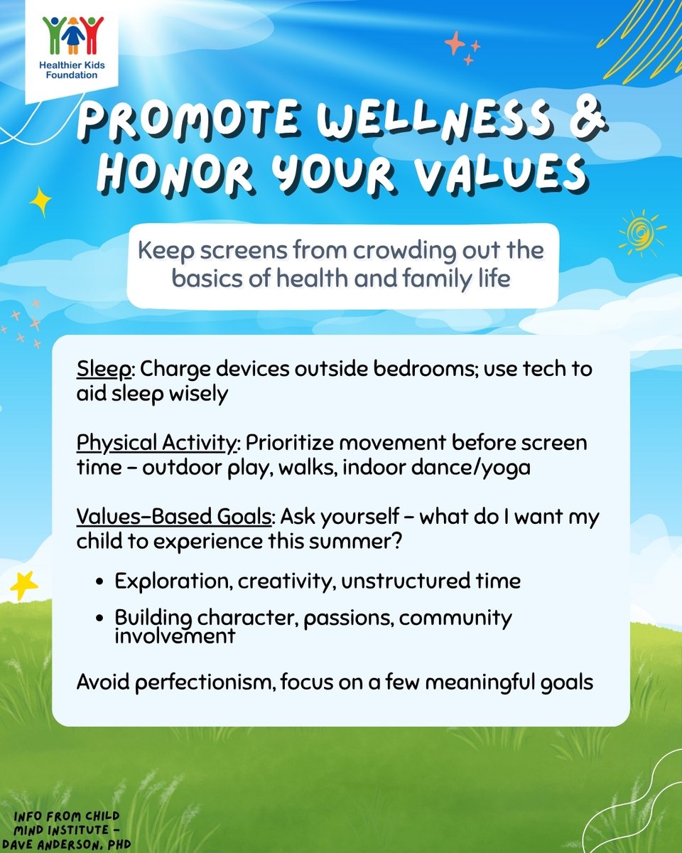 Healthier Kids Foundation tweet media