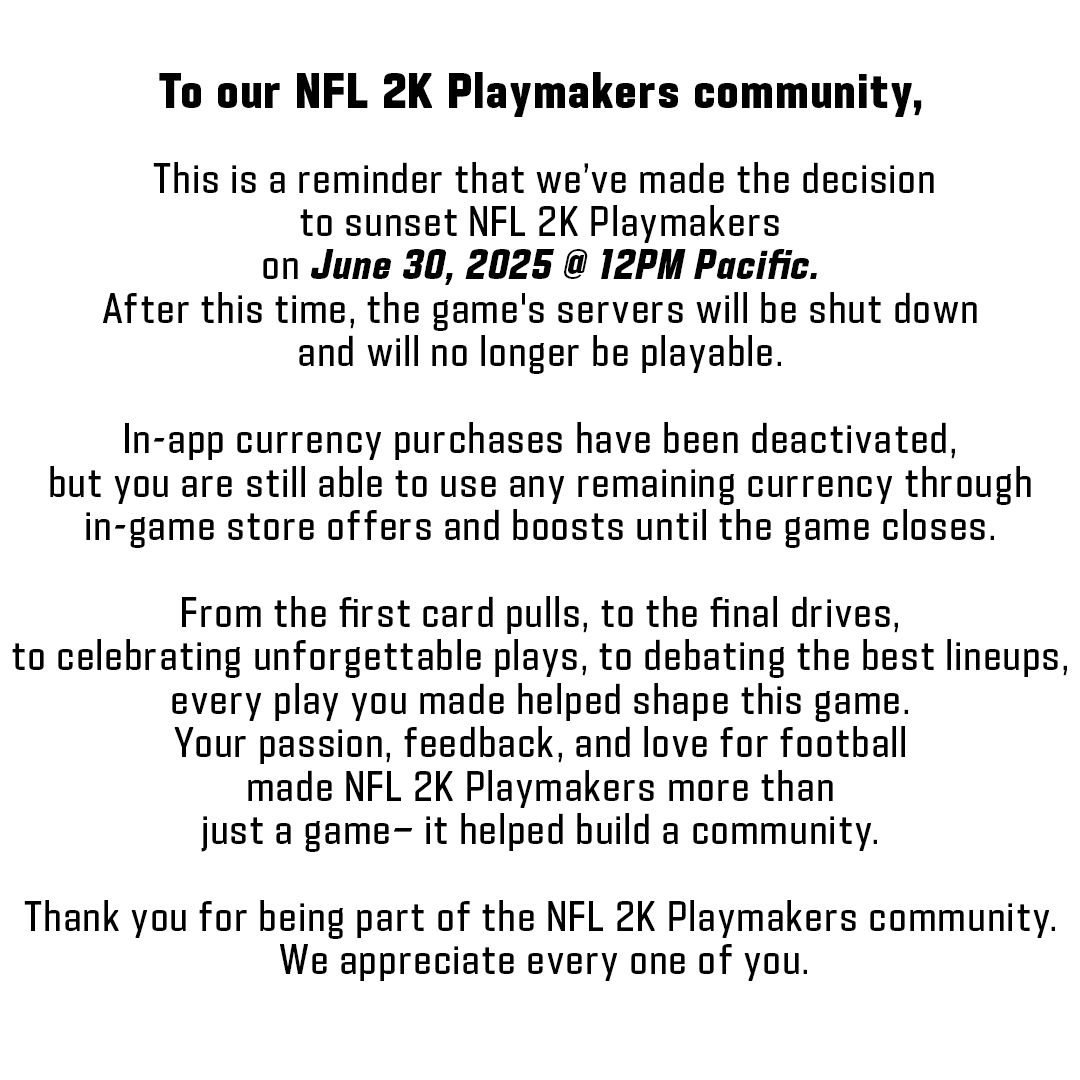 NFL 2K Playmakers (@nfl2kplaymakers) on Twitter photo 