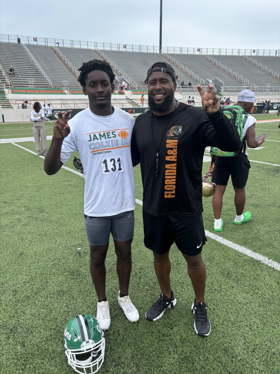 tejay mckinney (@tejaymckinney) on Twitter photo I had a great showing at <a href="/FAMU_FB/">Florida A&M Football 🏈</a> PROSPECT CAMP, i learned a lot and made some great relationships, along with great conversations with the coaches <a href="/CoachAndrePope/">Coach Pope</a> <a href="/CoachColzie/">James Colzie III</a> <a href="/CoachMo1804/">Kevin Maurice 🇭🇹</a> @roshaun01 <a href="/nay_ron/">Nay’Ron Jenkins</a>
<a href="/Marcusdent93/">Marcus L Dent</a> <a href="/CoachLacey24/">Coach Lacey</a> <a href="/CoachPDUB_/">Paul Wilson</a> <a href="/CoachKnight36/">Coach Knight</a> I had a great showing at <a href="/FAMU_FB/">Florida A&M Football 🏈</a> PROSPECT CAMP, i learned a lot and made some great relationships, along with great conversations with the coaches <a href="/CoachAndrePope/">Coach Pope</a> <a href="/CoachColzie/">James Colzie III</a> <a href="/CoachMo1804/">Kevin Maurice 🇭🇹</a> @roshaun01 <a href="/nay_ron/">Nay’Ron Jenkins</a>
<a href="/Marcusdent93/">Marcus L Dent</a> <a href="/CoachLacey24/">Coach Lacey</a> <a href="/CoachPDUB_/">Paul Wilson</a> <a href="/CoachKnight36/">Coach Knight</a>