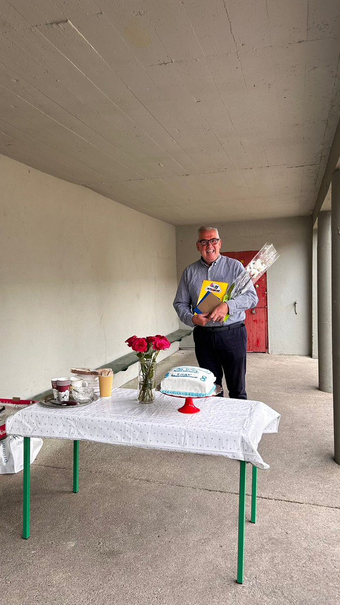 On Thursday we celebrated the retirement of Shay our school bus 🚌 driver. We thanked him for his care and dedication over the past 12 years driving the Arles National School route and wished him well. <a href="/KANDLEi/">K&L Diocese Ireland</a>