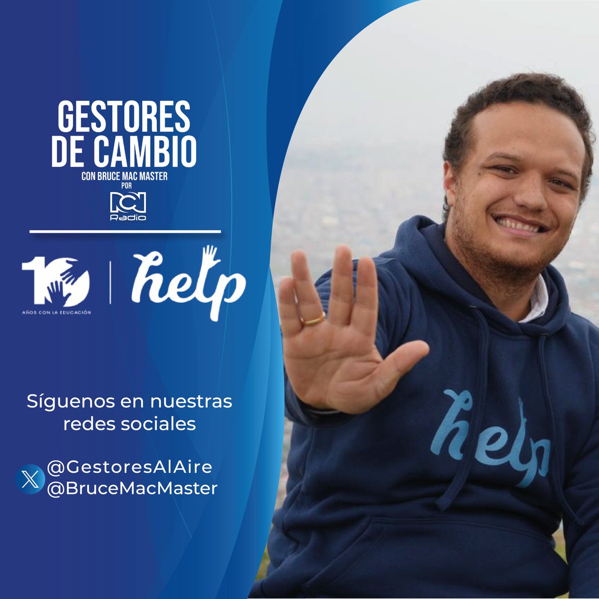 📋 Para aplicar a la Fundación Help, el estudiante debe haber cursado más del 50 % de su carrera, tener mínimo 3.5 de promedio y demostrar dificultades económicas reales.
¡🎙️ Conoce cómo funciona el proceso en #GestoresDeCambio por <a href="/RCNRadio/">RCN Radio</a> con <a href="/BruceMacMaster/">Bruce Mac Master</a>!