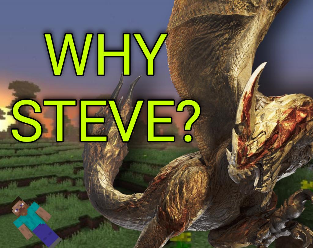 Hunters who are new to the series or skipped Risebreak, if you're Wondering: why are people calling Seregios "Steve"?

Before the release of its official name, Yuri of Capcom-Unity referred to its name as "Steve" as a reply to a fan's comment regarding the Monsters name.