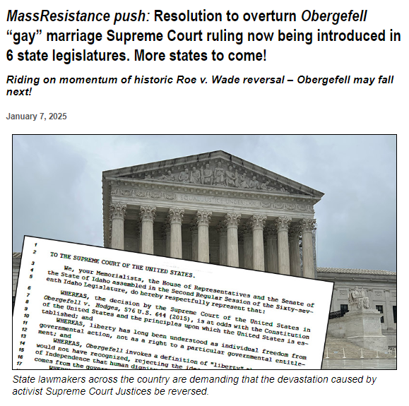 <a href="/JonnyRoot_/">Jon Root</a> Our friends at Mass Resistance are actively working to make this happen. "MassResistance has drafted text for state legislature resolutions that call on the U.S. Supreme Court to reverse its infamous and illegitimate Obergefell ruling." massresistance.org/docs/gen5/25a/……
<a href="/ArthurCSchaper/">Arthur C. Schaper</a>