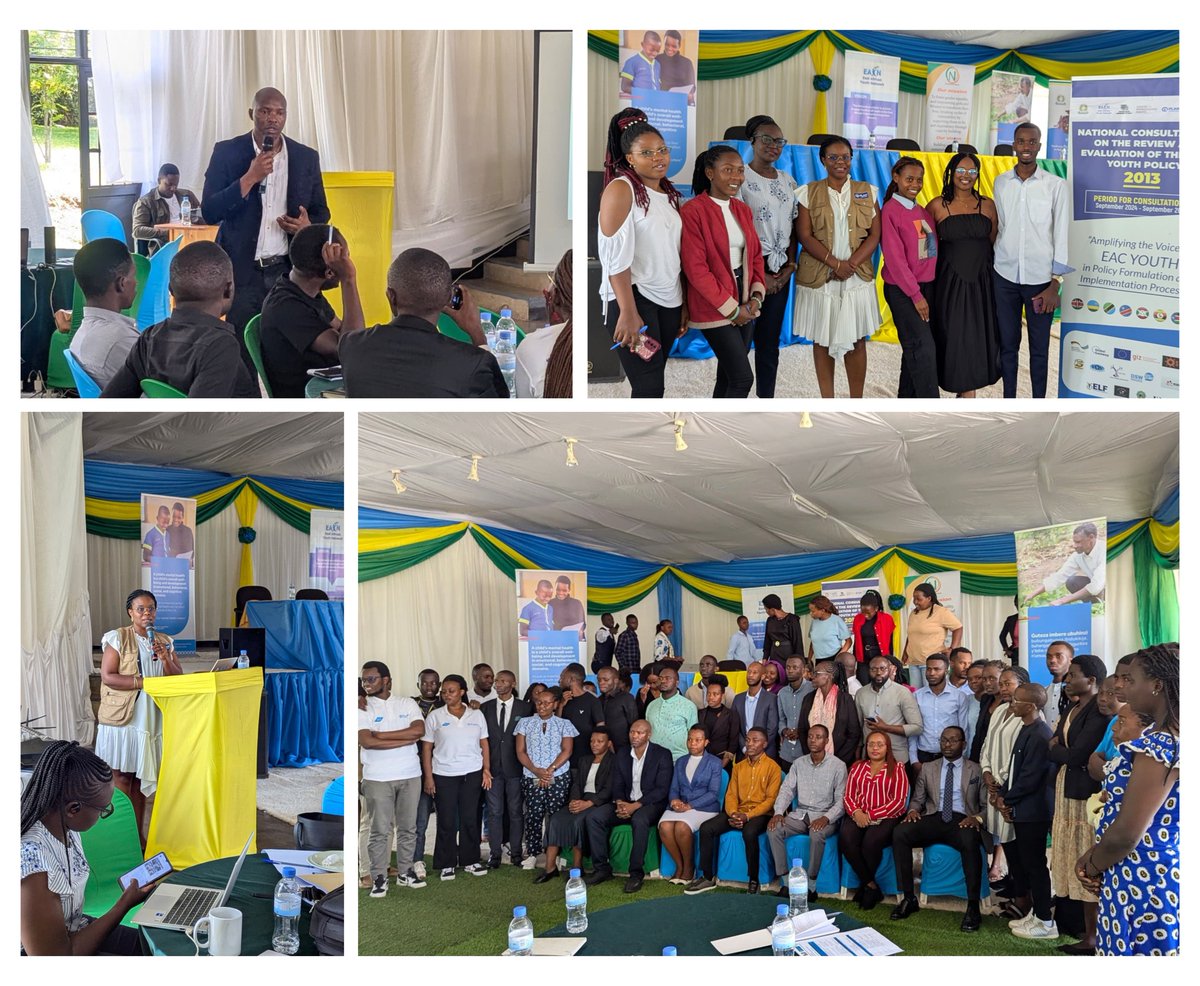 Today, we wrapped up a 2-day conference of the National Youth Consultation on the EAC Youth Policy Review (2013). The discussions centered on encouraging youth to take action on pressing issues, particularly advocating for #SRHR and gender equality. Our commitment remains firm in