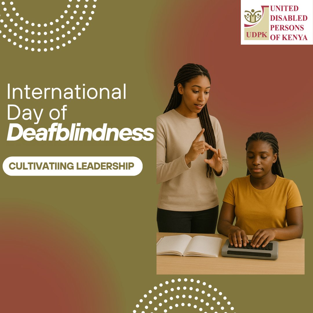 Today, as we mark the first International Day of Deafblindness, we honour a community whose resilience plants seeds of leadership in every corner of the world. 

Leadership doesn’t begin with visibility, it begins with vision, and vision is not always about sight. Helen Keller