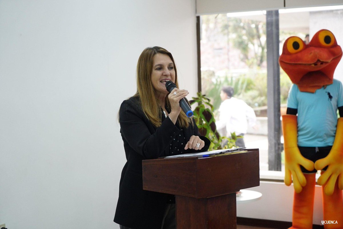 <a href="/augustahermida/">M. Augusta Hermida</a>, rectora de la #UCuenca: “Esta movilidad es una experiencia vital para compartir lo que somos y aprender de otros. Es un reto que empieza con entusiasmo, exige esfuerzo, pero enriquece profundamente”