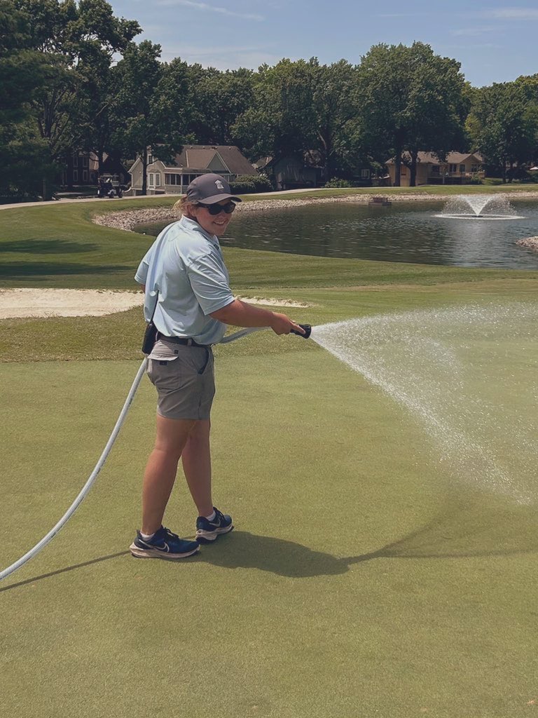 Chris Ryan (@crgreenside) on Twitter photo <a href="/RUturfCenter/">Rutgers Turfgrass</a> interns <a href="/cowan_110/">laura cowan</a> and <a href="/Luke_shepard13/">Luke.shepard</a> have been putting in the work this summer managing Bentgrass greens <a href="/CCofLeawood/">Country Club of Leawood</a> We appreciate their efforts and leadership. 
#SuperView #CCL #AgronomyTeam ๐ฅ <a href="/RUturfCenter/">Rutgers Turfgrass</a> interns <a href="/cowan_110/">laura cowan</a> and <a href="/Luke_shepard13/">Luke.shepard</a> have been putting in the work this summer managing Bentgrass greens <a href="/CCofLeawood/">Country Club of Leawood</a> We appreciate their efforts and leadership. 
#SuperView #CCL #AgronomyTeam ๐ฅ