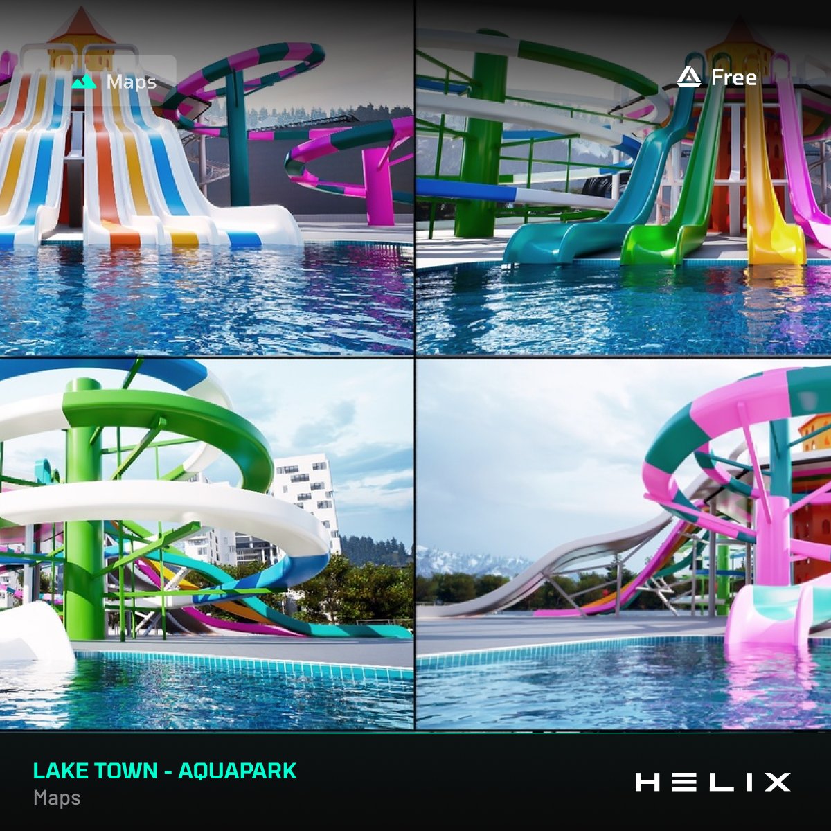 🌊 Lake Town – Part 2

Explore the vibrant recreational side of Lake Town — complete with animated attractions, Olympic-scale sports zones, and a fully modeled aquapark. Ideal for immersive leisure environments and next-gen urban storytelling.

📦 Licensed to HELIX Aybike Studios