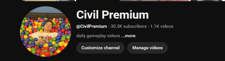 MisterCiv's tweet photo. with today's upload going live later

this Channel has officially uploaded every single day since June 27th, 2022

3 years straight, every single day in a row, wow

would not be possible w/o @boreilly28 grinding with me since Day 1 https://t.co/IoPZ1BGx5e