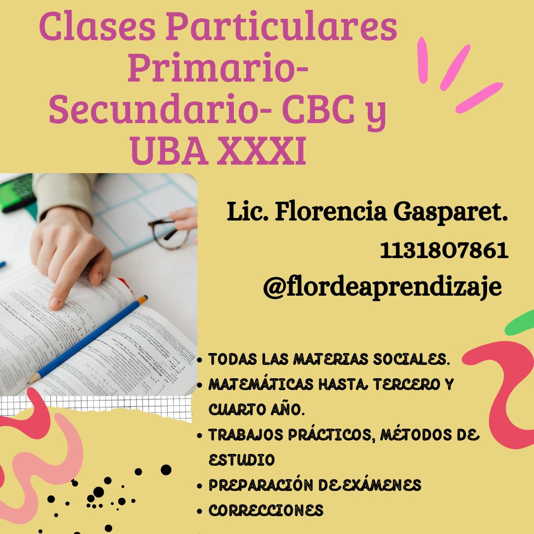 florgasparet's tweet photo. Busco laburo urgente y además tengo un emprendimiento de clases particulares.
Si me reposteas o compras una rifa, me das una mano enorme, se que es fin de mes...todo me ayuda.🫶
Gasparetflorencia es mi alias.
Gracias 🙂 💚🫂 https://t.co/I2Gn9ugSl0
