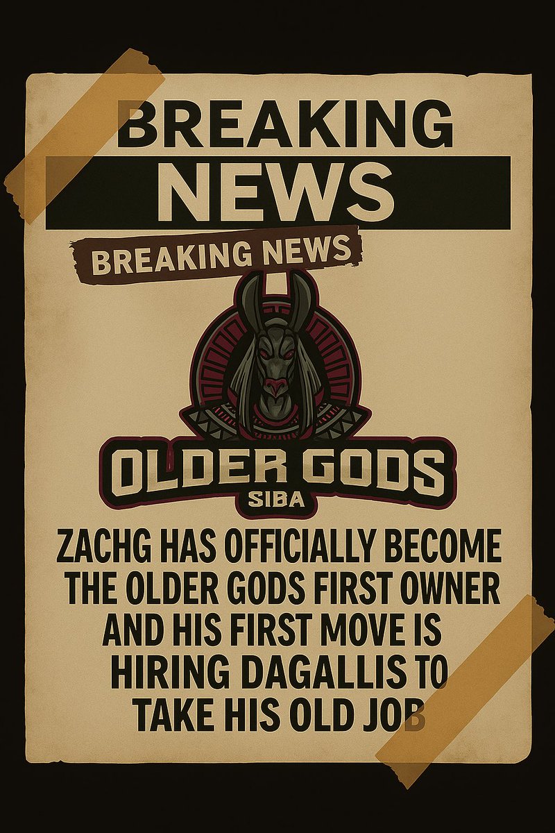 Zach (@zachdadon_) on Twitter photo Time to fix the narrative on both of us
Welcome to the new beginning of <a href="/OlderGodsSIBA/">Older Gods πΊπ»</a>
Congrats to <a href="/DGTooCold/">DaGallis</a> on being the next man to coach this team
<a href="/StatenIsland2K/">Staten Island Basketball Association (SIBA)</a> Time to fix the narrative on both of us
Welcome to the new beginning of <a href="/OlderGodsSIBA/">Older Gods πΊπ»</a>
Congrats to <a href="/DGTooCold/">DaGallis</a> on being the next man to coach this team
<a href="/StatenIsland2K/">Staten Island Basketball Association (SIBA)</a>