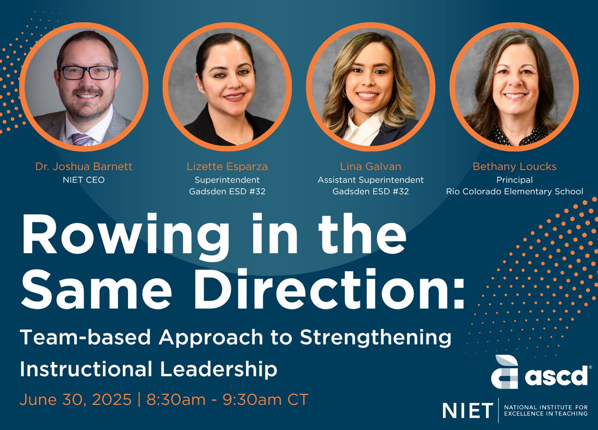Josh Barnett (@nietjbarnett) on Twitter photo π£ Excited to present with Gadsden ESD #32 at the ISTELive 25/ASCD Annual event! This insightful presentation will be followed up with an Unleashing Teacher Leadership book signing. See you there! #NIET2025 <a href="/GESD32/">Gadsden Elementary School District #32</a> <a href="/ISTEofficial/">ISTE</a> <a href="/ASCD/">ASCD</a> <a href="/NIETteach/">National Institute for Excellence in Teaching</a> π£ Excited to present with Gadsden ESD #32 at the ISTELive 25/ASCD Annual event! This insightful presentation will be followed up with an Unleashing Teacher Leadership book signing. See you there! #NIET2025 <a href="/GESD32/">Gadsden Elementary School District #32</a> <a href="/ISTEofficial/">ISTE</a> <a href="/ASCD/">ASCD</a> <a href="/NIETteach/">National Institute for Excellence in Teaching</a>