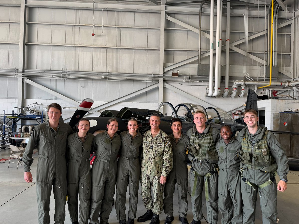 NavalAcademy's tweet image. The Commandant of Midshipmen, Capt. Gilbert E. Clark, recently visited midshipmen participating in summer training in Norfolk. We’re proud to see the Brigade in action and grateful for leadership that inspires every step of the way!