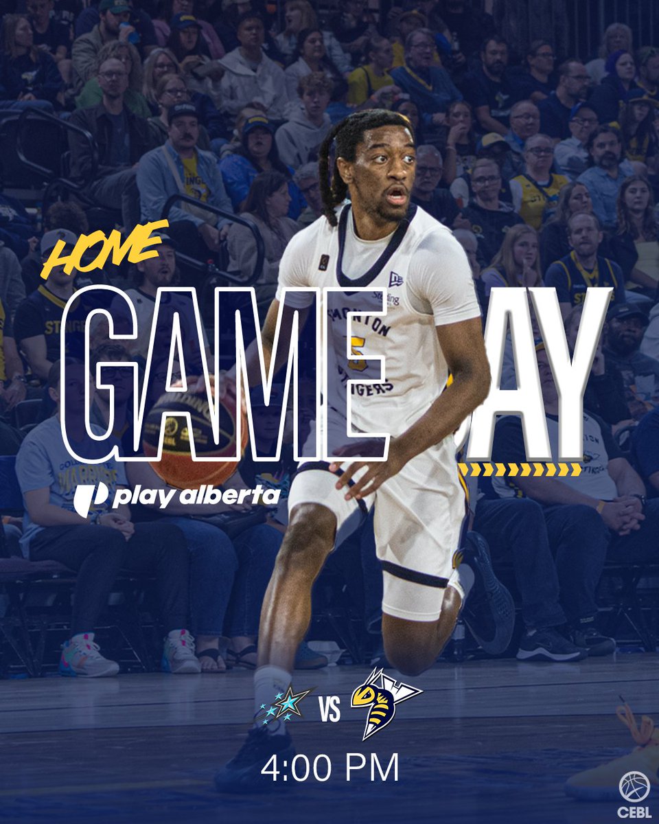 G A M E D A Y 🔥🏀
Your Edmonton Stingers take on the Scarborough Shooting Stars this evening, lets pack the house and bring the buzz!🐝
Tickets are still available:
ticketmaster.ca/edmonton-sting…