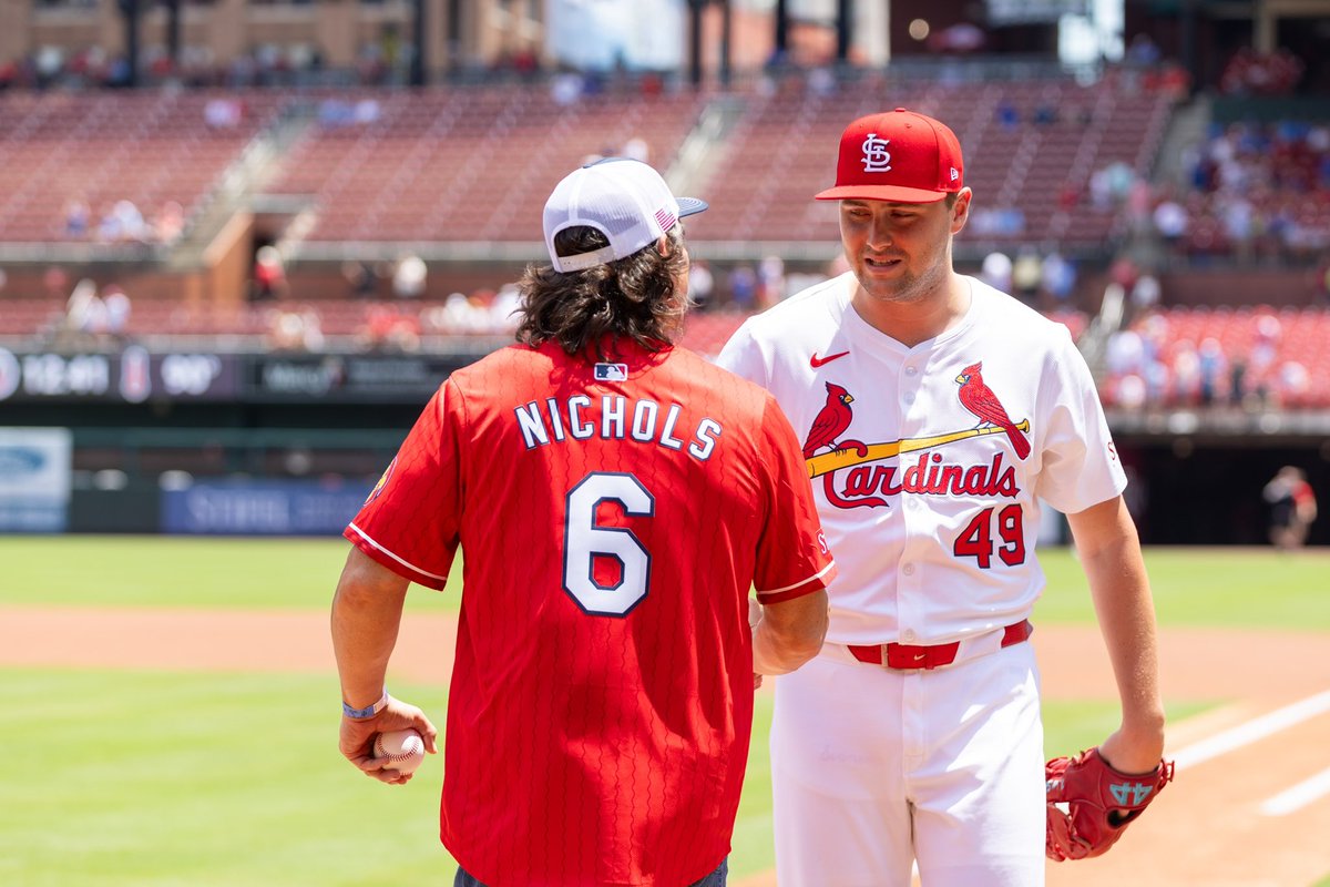 JoeNichols's tweet image. What a great morning yesterday! Thank you @Cardinals