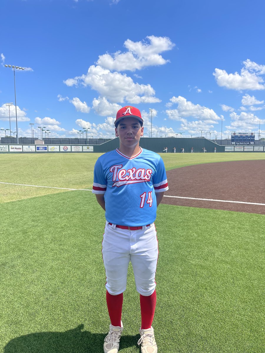 ✭Five Tool Texas✭ (@fivetooltexas) on Twitter photo F: <a href="/RecruitingWings/">WingsRecruiting</a> 15U National Burnett 4, Texas Angels 2028 Hamel 6
PoG: <a href="/ikalebrod/">Ismael Kaleb Rodriguez</a> 3-3, 2 RBI F: <a href="/RecruitingWings/">WingsRecruiting</a> 15U National Burnett 4, Texas Angels 2028 Hamel 6
PoG: <a href="/ikalebrod/">Ismael Kaleb Rodriguez</a> 3-3, 2 RBI