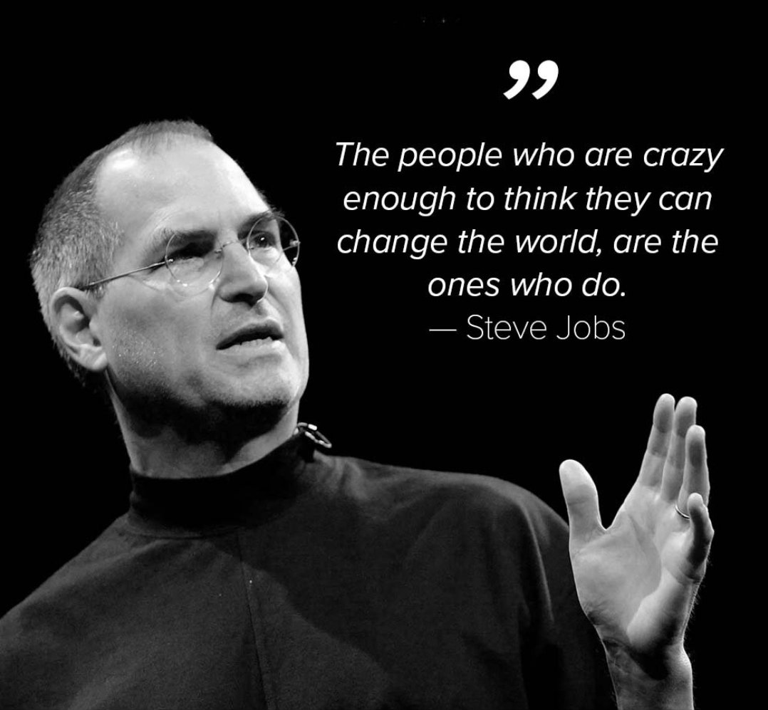 Don't ever lose hope nor give up ! You are the hero of your own story!

#Motivation #MotivationDaily #motivationalquote #SteveJobs #Apple