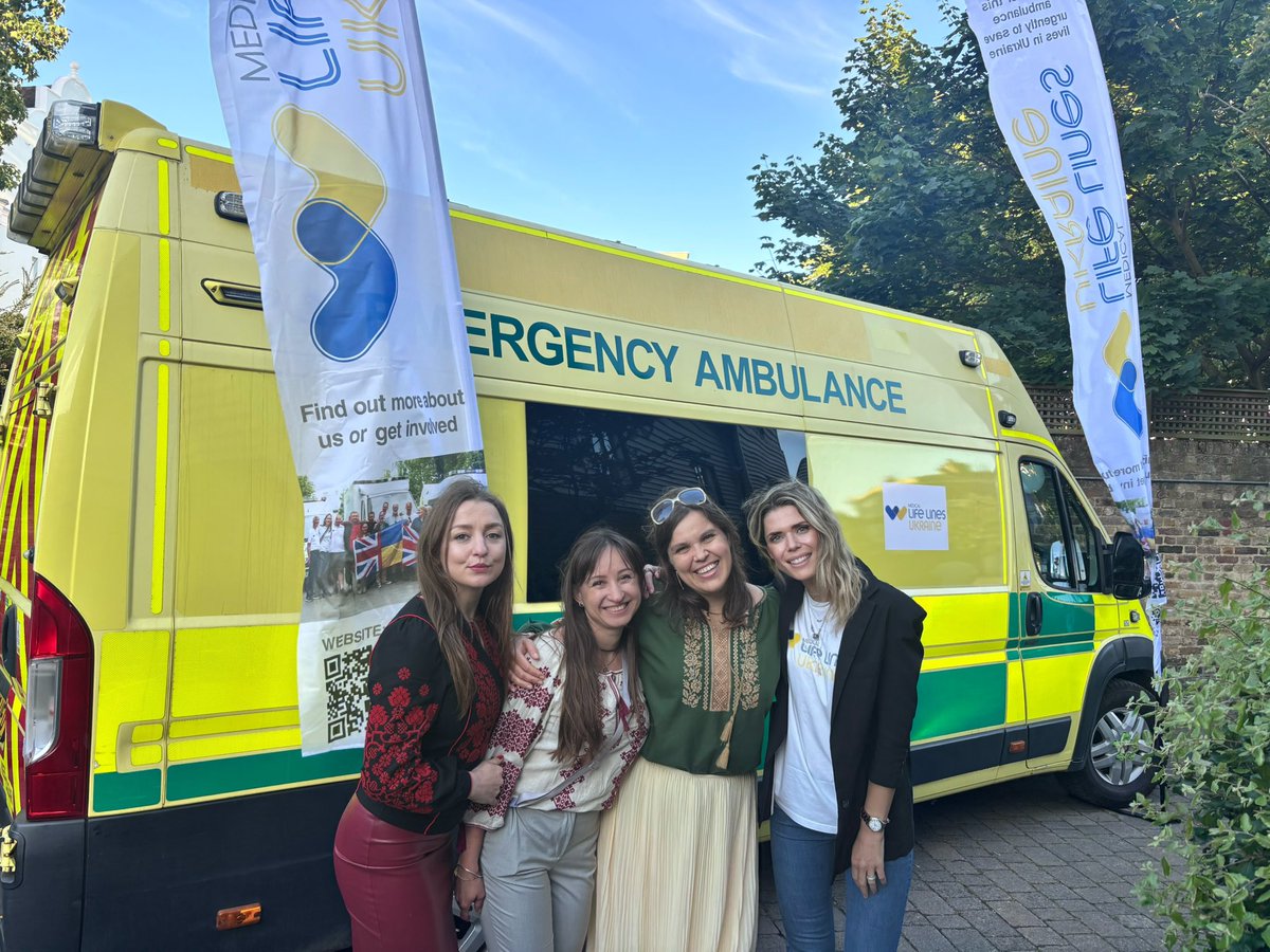 I’m inspired by the incredible work of @medicallifelinesukraine . In just two years, they’ve delivered over 100 ambulances and essential medical supplies, showcasing the true spirit of community. Their dedication to providing critical support during challenging times exemplifies
