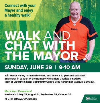 Join me for a healthy community walk this Sunday — stay active, connected, and enjoy a delicious pancake breakfast at the finish!👍🥞