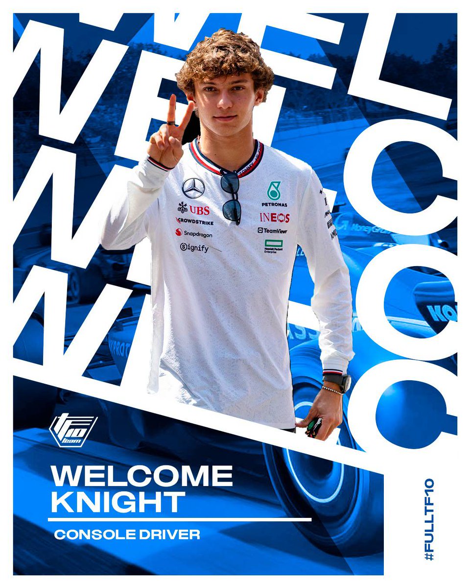 Team TF10 Esports (@teamtf10) on Twitter photo SIGNING | <a href="/TF10_Knight/">TF10_Knight</a>
The 15 year old talent joins us to strengthen our console roster
Having switched the line off fairly recently he has already shown really promising pace and we can't wait to see what the future holds us!
Welcome, Knight! 💙
#FullTF10 SIGNING | <a href="/TF10_Knight/">TF10_Knight</a>
The 15 year old talent joins us to strengthen our console roster
Having switched the line off fairly recently he has already shown really promising pace and we can't wait to see what the future holds us!
Welcome, Knight! 💙
#FullTF10