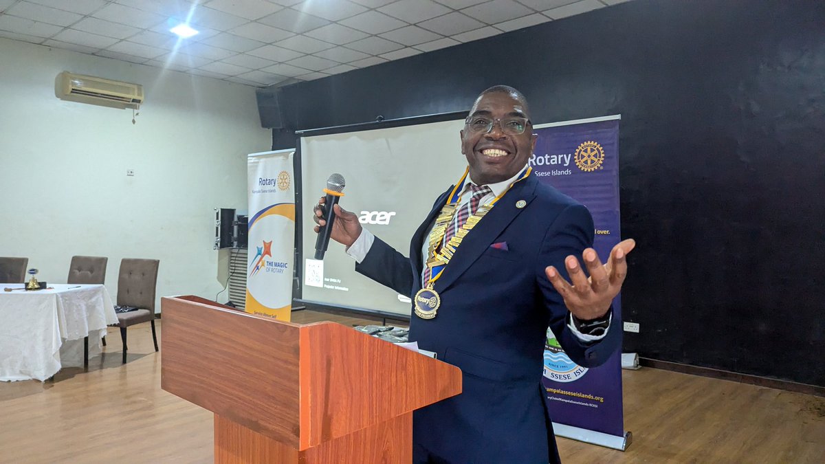 Moses Ssebugwawo (@ssebumo) on Twitter photo Yesterday, I signed out as President of <a href="/RCKSI/">Rotary Club of Kampala Ssese Islands</a>. I thank the members for allowing me to be part of this incredible experience. I look forward to seeing the amazing things we'll achieve together in the Unite For Good year under our new Captain! Yesterday, I signed out as President of <a href="/RCKSI/">Rotary Club of Kampala Ssese Islands</a>. I thank the members for allowing me to be part of this incredible experience. I look forward to seeing the amazing things we'll achieve together in the Unite For Good year under our new Captain!