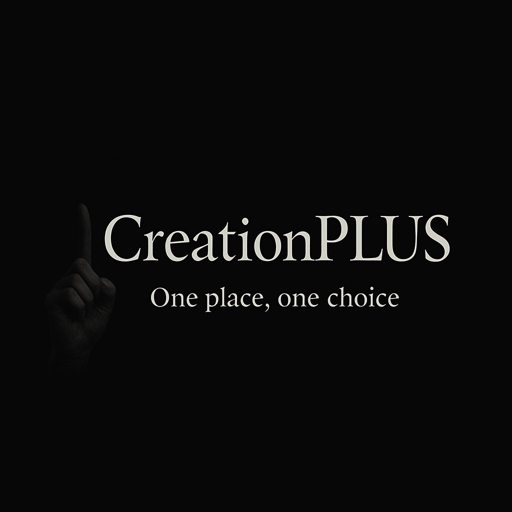 creationplusht's tweet image. One place ; One choice