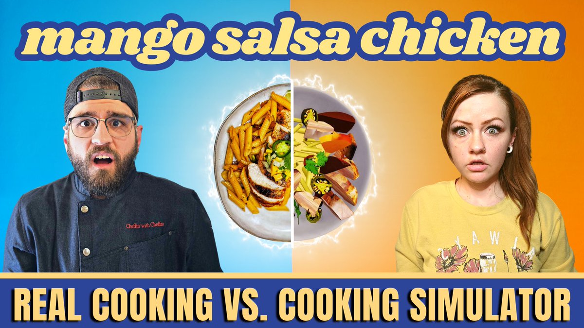Mango Salsa Chicken: One Chef, One Catastrophe

🍗 Real vs. simulated cooking
🥭 Mango salsa chicken recipe chaos
🎮 Cooking Simulator gameplay
🔥 Cooking fails, chef reacts, and culinary chaos

youtu.be/leAFbndM7S4

#cheffauxchef #fyp  #cookingsimulator #Twitch #YouTube #cook